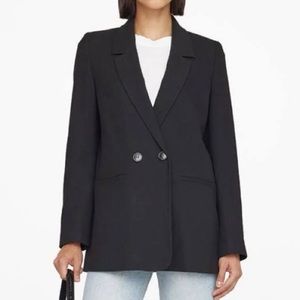 Anine Bing black Madeleine Blazer
